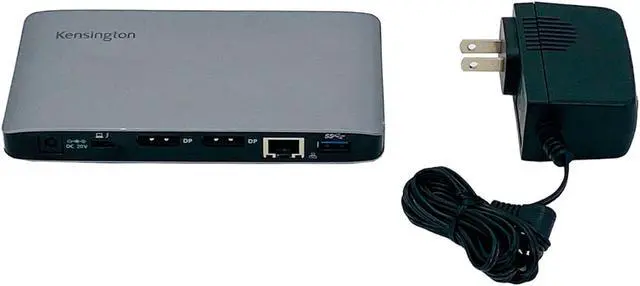 Main image of Kensington SD2500T Thunderbolt 3 and USB-C Dual 4K Hybrid Nano Dock w/ Adapter