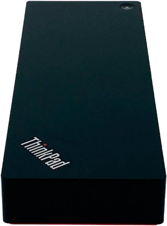 Alt view image 2 of 7 - Lenovo ThinkPad Thunderbolt 3 Workstation Dock 40AN Docking Station w/ Adapter