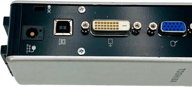 Alt view image 4 of 7 - Toshiba Dynadock U PA3575U-1PRP USB Docking Station Port Replicator w/ Adapter