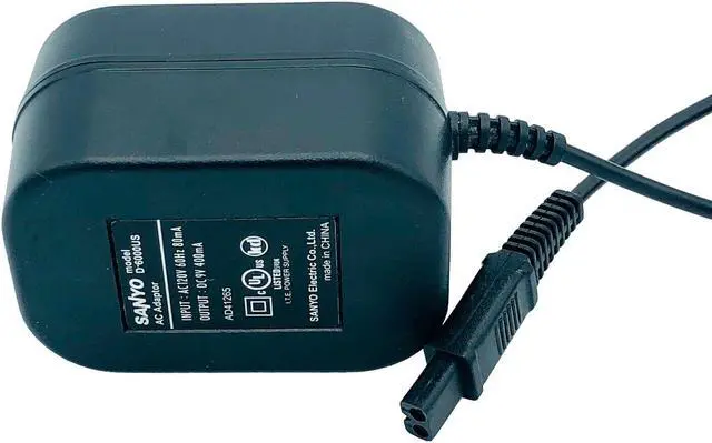 Alt view image 2 of 6 - Genuine SANYO D-6000US AC DC Adapter Charger 9V 400mA ( Plug-in For Dictaphone )