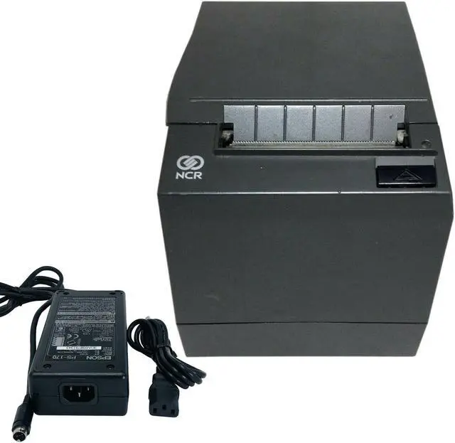 Main image of NCR 7197-2001-9001 Thermal Receipt Printer for Supermarket Store w/ AC Adapter