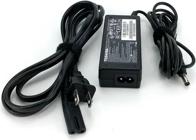 Alt view image 4 of 5 - NEW Genuine AC Power Supply Charger for Toshiba Satellite L50-B C55 C55-A w/Cord