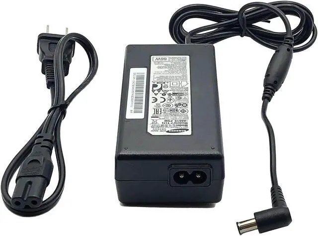 Alt view image 5 of 6 - Genuine Samsung AC/DC Adapter A6619_FSM Power Supply BN44-00837A 19V 3.4A w/Cord