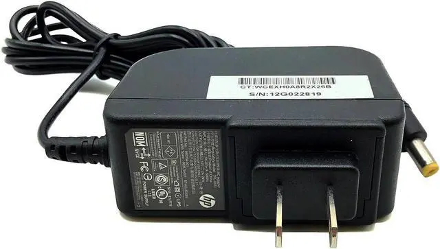 Alt view image 4 of 6 - NEW Genuine 24W HP AC DC Wall Adapter 12V 2A Model TPC-BA53 660004-001 660579-001 BT-AG240AWE 5.5x2.1 Tip