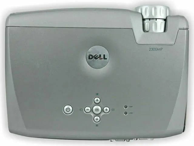 Alt view image 5 of 6 - Dell 2300MP DLP Projector 2300 Lumens HD HDMI-Adapter 1080i Remote TeKswamp