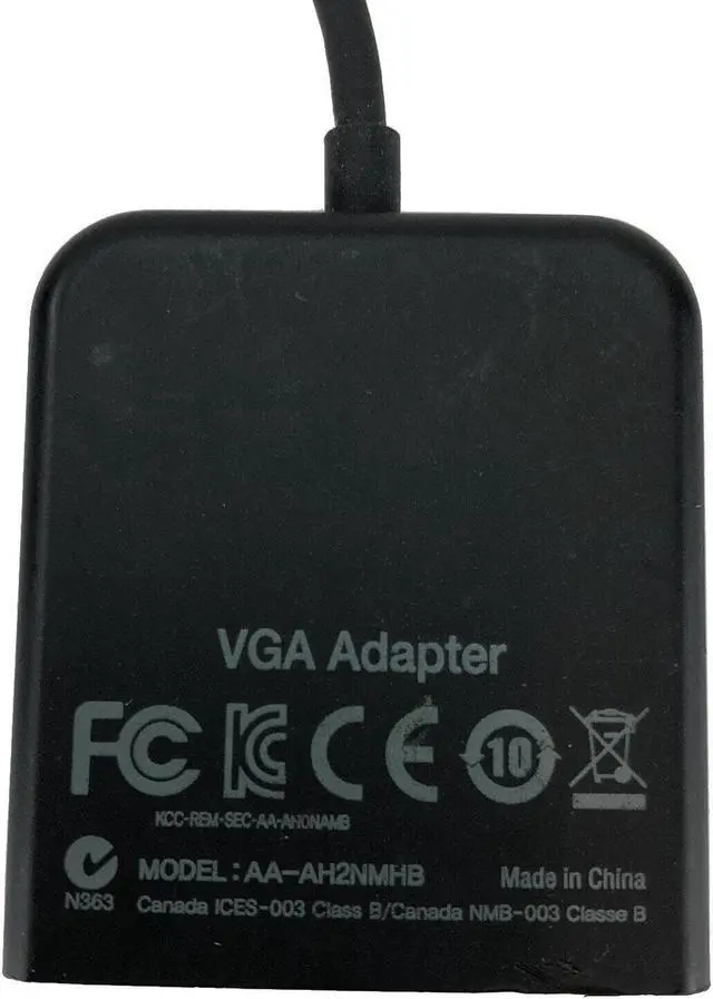 Alt view image 5 of 5 - Genuine Samsung AA-AH2NMHB micro HDMI to VGA Adapter For PC
