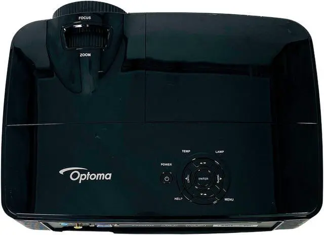 Alt view image 5 of 7 - Optoma X313 DLP Projector Portable 3000 ANSI Home Theater Full HD 3D HDMI Bundle