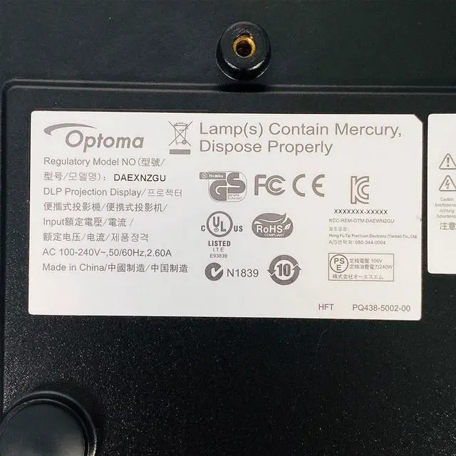 Alt view image 7 of 7 - Optoma X313 DLP Projector Portable 3000 ANSI Home Theater Full HD 3D HDMI Bundle