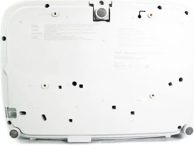 Alt view image 7 of 7 - NEC P451W 3LCD Projector WXGA 4500 ANSI Home Theater HD HDMI LAN w/Bundle