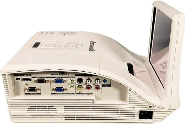 Alt view image 2 of 7 - Panasonic PT-CW330 DLP Projector Ultra Short Throw 3100 ANSI 1080p HDMI w/Bundle