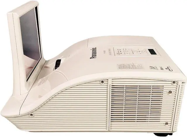 Alt view image 4 of 7 - Panasonic PT-CW330 DLP Projector Ultra Short Throw 3100 ANSI 1080p HDMI w/Bundle