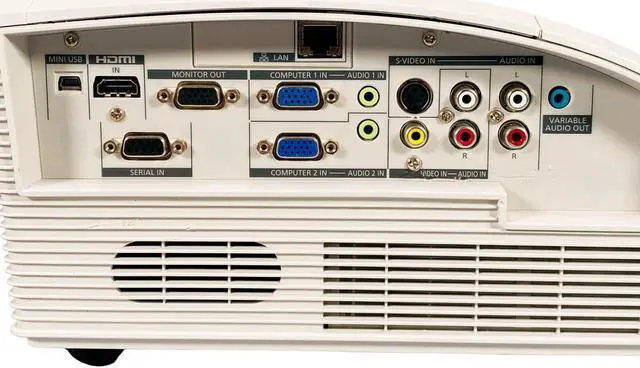 Alt view image 3 of 7 - Panasonic PT-CW330 DLP Projector Ultra Short Throw 3100 ANSI 1080p HDMI w/Bundle