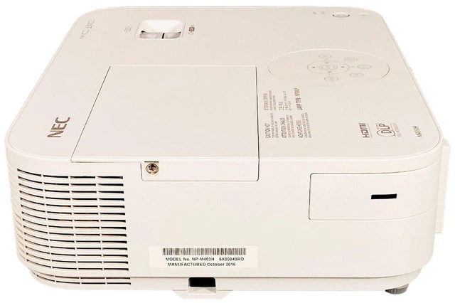Alt view image 4 of 7 - NEC NP-M403H DLP Projector Professional 4000 ANSI DICOM 1080p HDMI w/Bundle