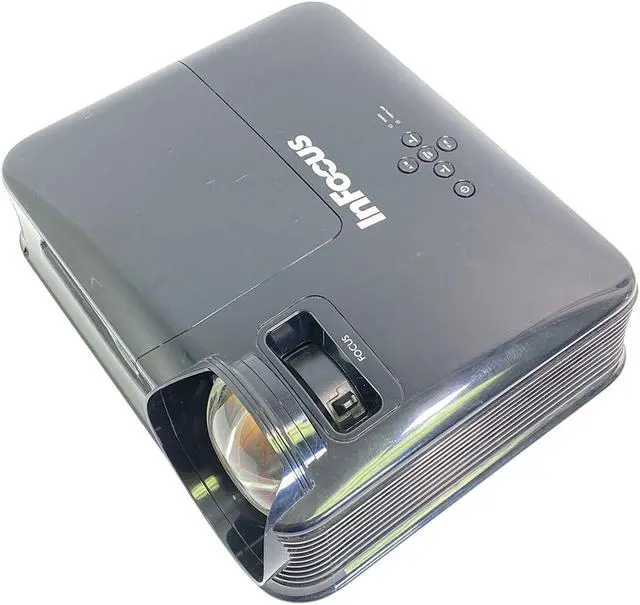 Alt view image 6 of 7 - InFocus IN126ST DLP Projector Short Throw 3000 ANSI 3D Ready 1080p HDMI w/Bundle