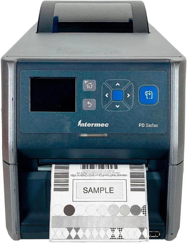 Main image of Intermec PD43 Thermal Transfer Industrial Barcode Printer USB PD43A0300001020