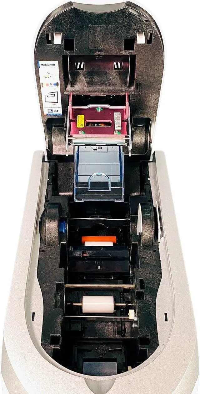 Alt view image 2 of 7 - Magicard Rio Pro Mag Single-Sided ID Card Printer Magnetic Encoding w/ Adapter