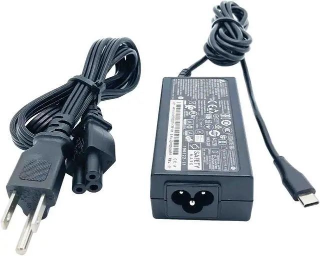 Alt view image 4 of 6 - Genuine Delta ADP-45HG B USB-C AC Adapter 20-5V 2.25A Power Supply 45W w/PC OEM