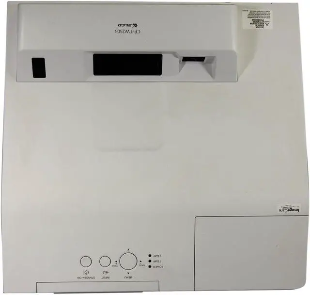 Alt view image 6 of 7 - Hitachi CP-TW2503 3LCD Projector UST 2700 ANSI Interactive 1080p HDMI w/Bundle