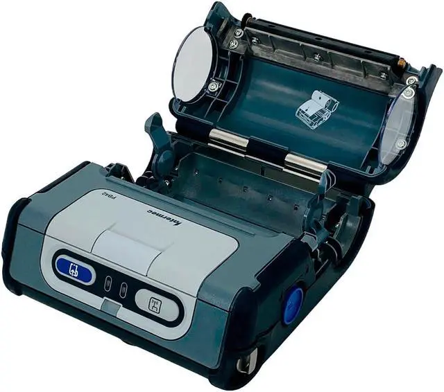 Alt view image 2 of 7 - Intermec PB42 Mobile Thermal Receipt Printer Bluetooth USB Serial w/ AC Adapter