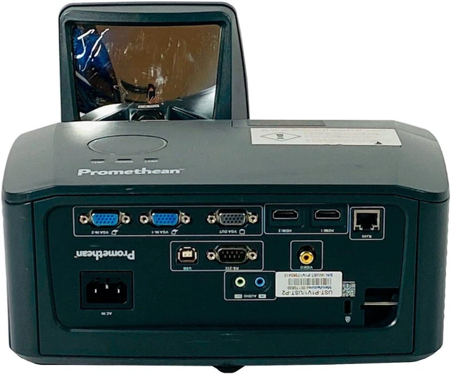 Prometheus Projector Refurbished: Promethean UST-P2 DLP Projector UST 3000 ANSI PC 3D Ready ...