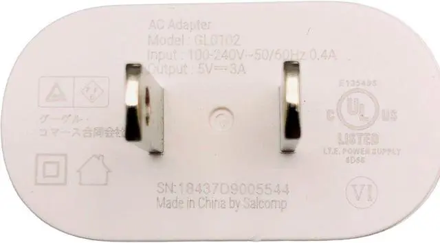 Alt view image 7 of 7 - 5V 3A Wall AC Power Adapter USB-C for Eero WiFi 5 6 Router Mesh System OEM