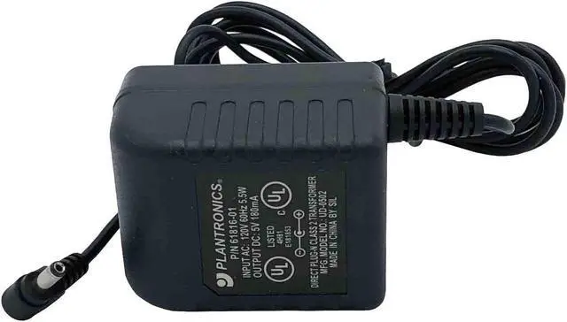 Alt view image 4 of 6 - Genuine Plantronics Headset 61816-01 AC Power Supply Adapter 5V 180mA OEM