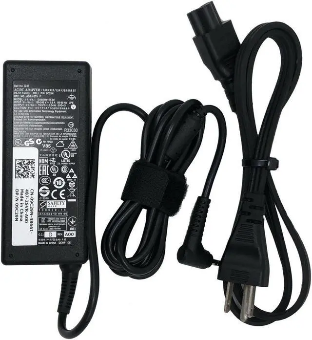 Main image of Genuine 65W Dell DA65NM111-00 AC Adapter Charger ADP-65TH F 4.0x1.7mm w/PC OEM