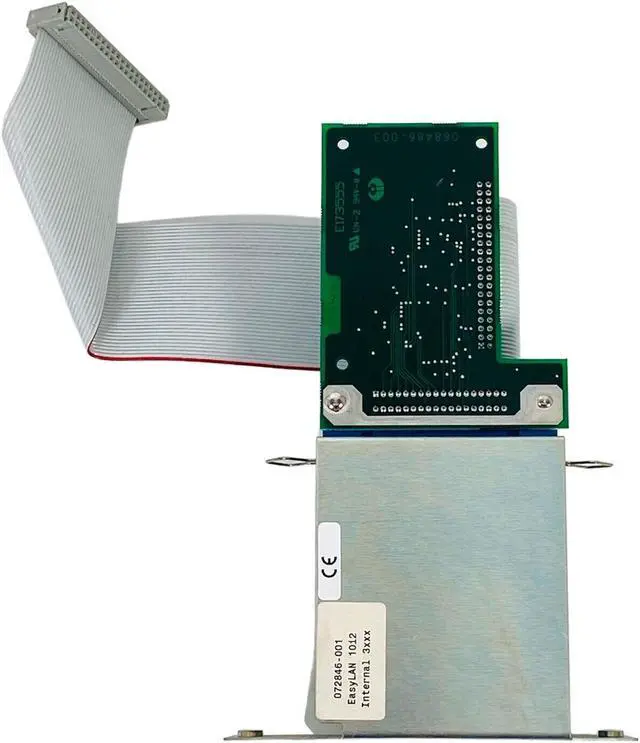 Alt view image 3 of 7 - Intermec Ethernet EasyLan Network Adapter 072846-001 10i2 for 3400 Label Printer