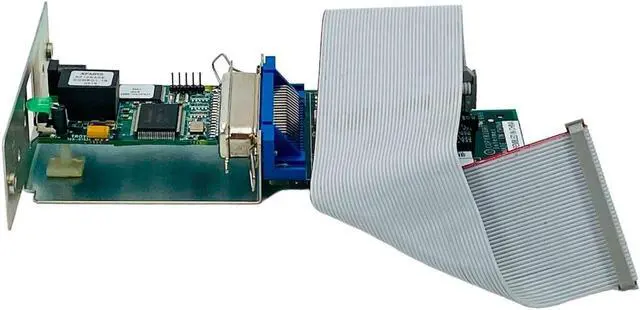 Alt view image 5 of 7 - Intermec Ethernet EasyLan Network Adapter 072846-001 10i2 for 3400 Label Printer