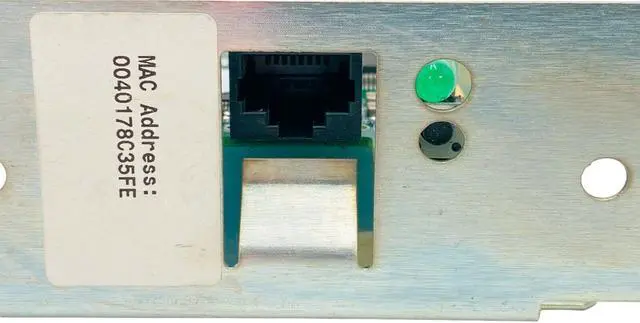 Alt view image 6 of 7 - Intermec Ethernet EasyLan Network Adapter 072846-001 10i2 for 3400 Label Printer