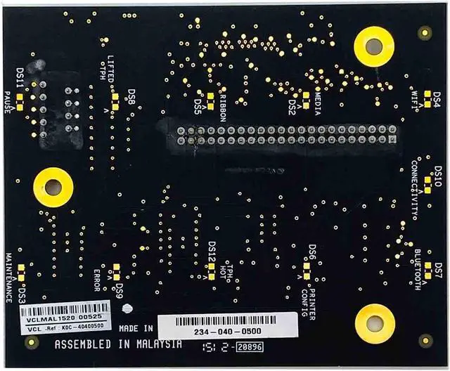 Alt view image 3 of 6 - Intermec 145-478-005 Full Touch PCB Assy for Control Panel PM43 Label Printer