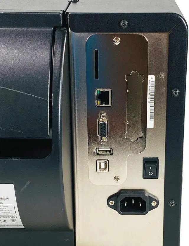 Alt view image 4 of 7 - WASP WPL406 Industrial Thermal Transfer Barcode Printer Ethernet USB Serial