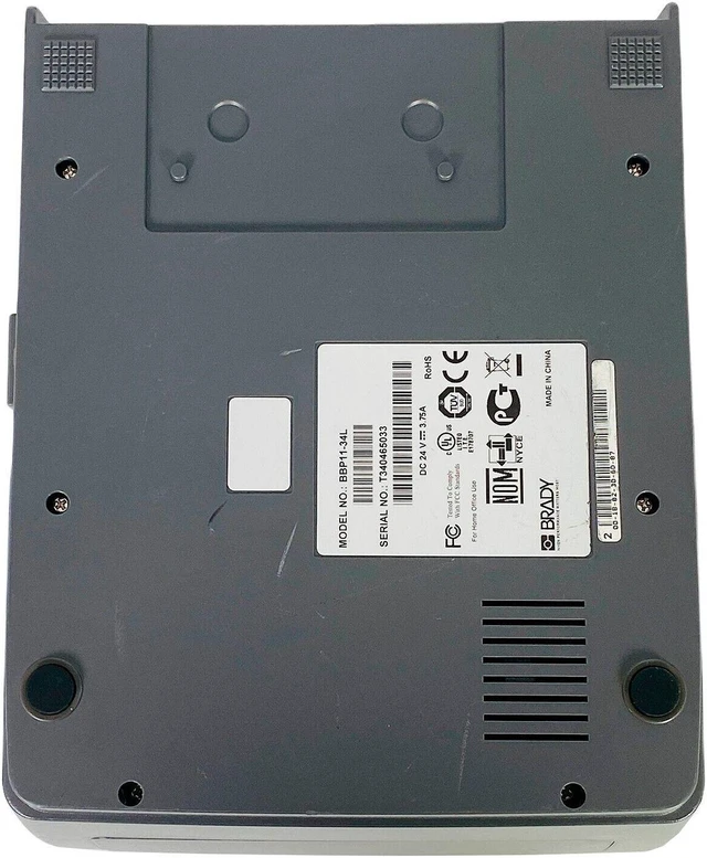 Alt view image 4 of 7 - Brady BBP11-34L Thermal Transfer Label Printer 300 dpi LAN USB Serial