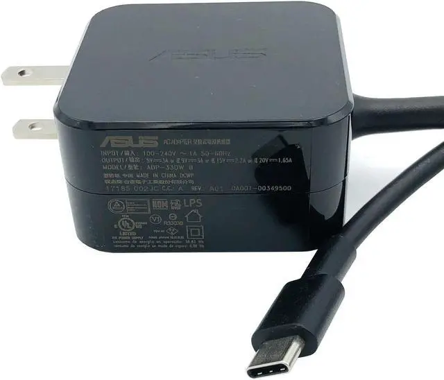 Alt view image 5 of 7 - NEW Genuine Asus 33W AC Wall Adapter 5-20V 1.65-3A USB-C Model ADP-33DW B OEM