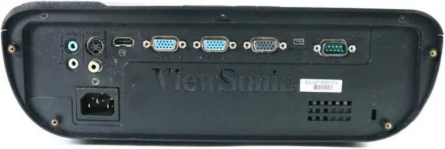 Alt view image 2 of 5 - ViewSonic PJD5555w DLP Projector Full HD 3D 1080p HDMI w/Bundle