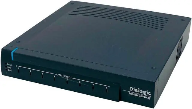 Alt view image 2 of 5 - Dialogic DMG1004LSW Media Gateway PIMG40LS w/ Adapter
