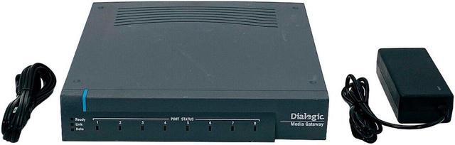 Main image of Dialogic DMG1008LSW 8-Port Media Gateway PIMG80LS w/ Adapter