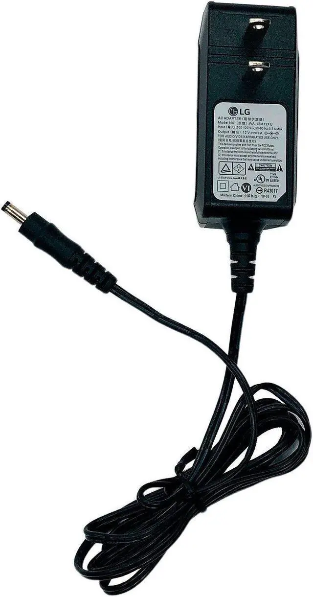 Main image of Genuine LG 12V AC Adapter for LG BP125-N BP350 BP550 BPM25 Blu-Ray DVD Player