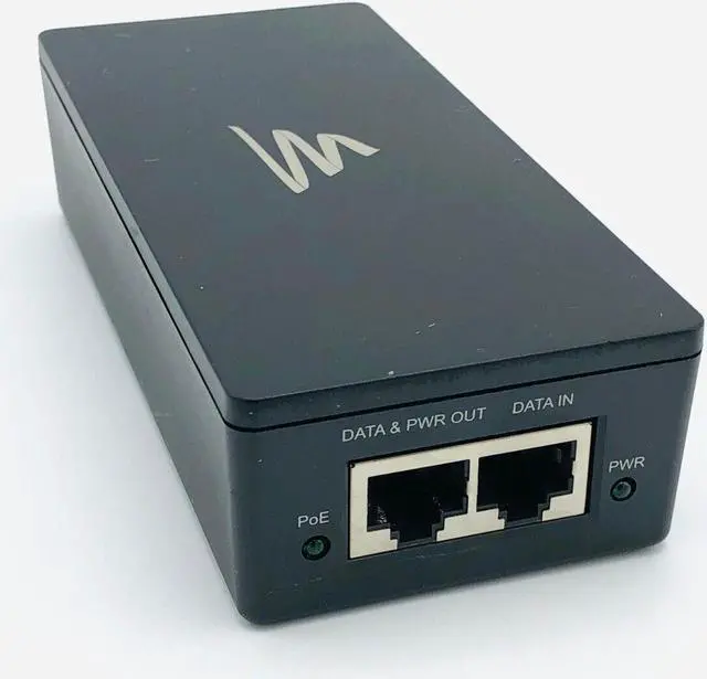 Alt view image 3 of 5 - Genuine Luxul XPE-2500 Gigabit Power-over-Ethernet PoE Injector 51V 30W w/PC