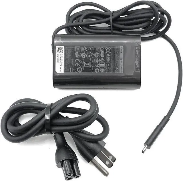 Alt view image 3 of 5 - New Genuine AC Power Supply Adapter Dell HA45NM170 5-20V 3-2.25A 45W w/PC