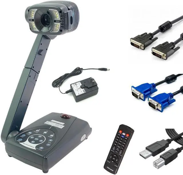 Main image of AverVision 300AF+ Document Camera 3.2 Megapixels 8x Digital Zoom Auto/Manual Focus For Classroom Lecture Room Education Image Object Presentation with Bundle