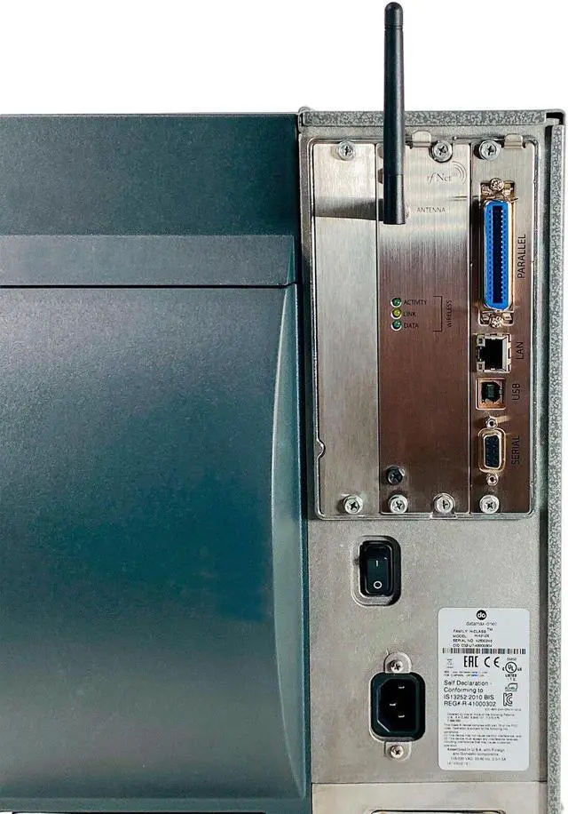 Alt view image 5 of 7 - Datamax H-4212X High-Speed Thermal Label Printer WiFi LAN USB