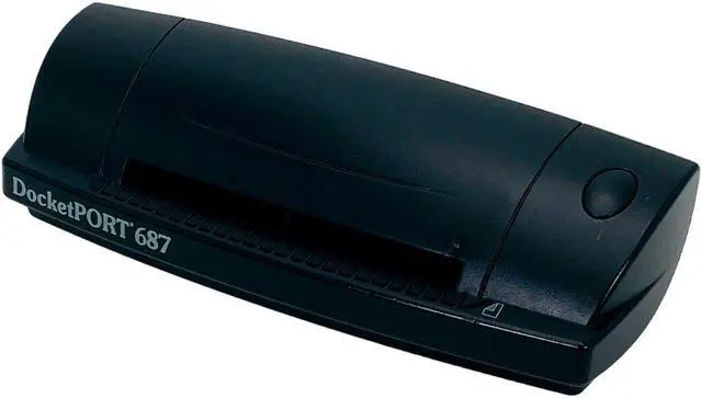Alt view image 2 of 7 - Ambir DocketPORT 687 Desktop USB Business Card Scanner w/ USB cable Fully Tested