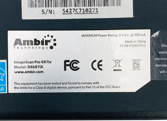 Alt view image 7 of 7 - Ambir 687ix ImageScan Pro Portatble Identity USB Scan For PC and Mac