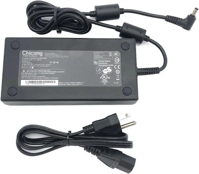 Main image of Genuine Chicony A12-180P1A AC Power Supply Adapter 19V 9.5A A180A002L w/Cord