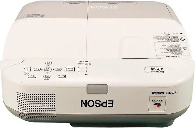 Alt view image 2 of 7 - 3100 ANSI 3LCD Projector Ultra Short Throw for Movie Lovers HDMI H452A w/Accessories