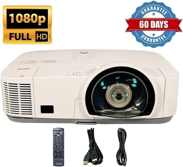 Main image of Short-Throw 3LCD NEC Projector NP-M300XS 3000 Lumens ANSI HD 1080p HDMI w/Bundle