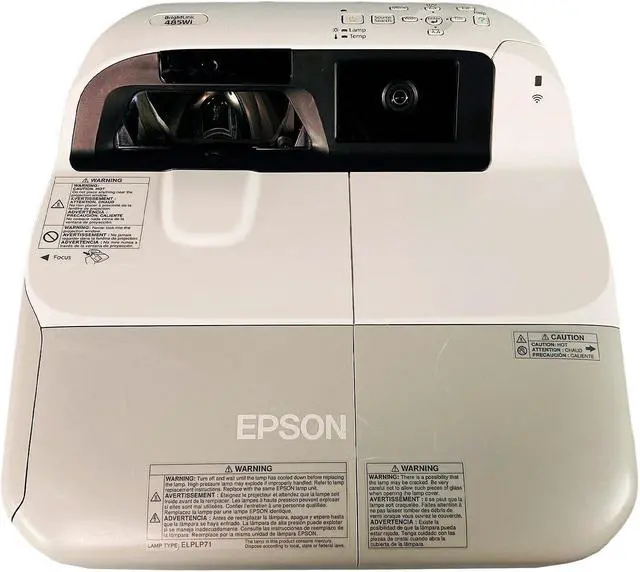 Alt view image 6 of 7 - 3100 ANSI 3LCD Projector Ultra Short Throw for Movie Lovers HDMI H452A w/Accessories