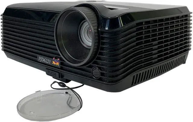 Main image of ViewSonic PJD6221 DLP Projector Home Theater PC 3D Ready 1080p HDMI w/Bundle