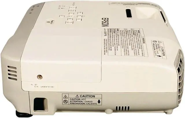 Alt view image 3 of 6 - Portable 3LCD Projector Epson PowerLite 97 2700 ANSI Lumens HD 1080i HDMI Accessories w/Bundle